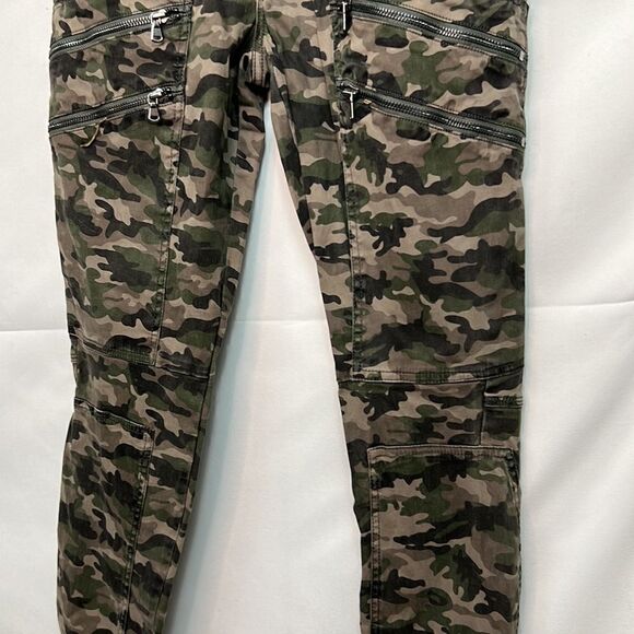 Blank NYC Camo Moto Pants size 27 NWT - Picture 4 of 14